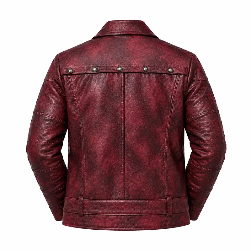 Billy Idol American Idol Burgundy Jacket 1 Billy Idol American Idol Burgundy Jacket