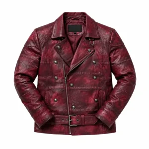 Billy Idol American Idol Burgundy Jacket