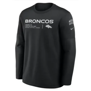 Areena Design <p>Show your team pride in the Black Fleece Broncos 2026 Salute to Service Crewneck Sweatshirt with comfortable everyday style, versatile layering, and a confident fan-</p> Unisex Broncos 2026 Salute to Service Black Crewneck Sweatshirt