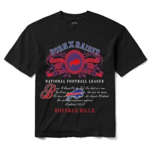 Buffalo Bills Born x Raised Unisex Crest T-Shirt
