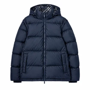 Burberry Navy Puffer Jacket
