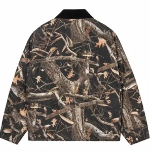 Areena Design <p>Shop the Carhartt WIP OG Detroit Camo Jacket in Black Cotton, made for comfortable everyday wear, easy layering, game days, travel, weekends, gifting, and ve Carhartt WIP OG Detroit Camo Jacket