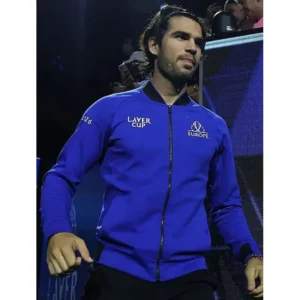 Areena Design <p>Discover the Laver Cup 2026 Carlos Alcaraz Blue Bomber Jacket, a distinctive MA-1 inspired bomber jacket combining aviation heritage with standout collaborative styling. Ideal for collectors, streetwear outfits, and statement layering, this jacket brings bold visual character to everyday looks. Shop this piece for a unique addition to your outerwear rotation.</p> Laver Cup 2026 Carlos Alcaraz Blue Bomber Jacket <p>Discover the Laver Cup 2026 Carlos Alcaraz Blue Bomber Jacket, a distinctive MA-1 inspired bomber jacket combining aviation heritage with standout collaborative styling. Ideal for collectors, streetwear outfits, and statement layering, this jacket brings bold visual character to everyday looks. Shop this piece for a unique addition to your outerwear rotation.</p>