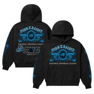 Carolina Panthers Born x Raised Crest Hoodie