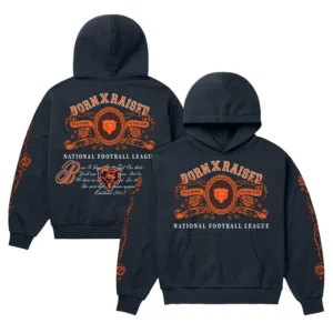 Chicago Bears Born x Raised Crest Hoodie