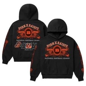 Cincinnati Bengals Born x Raised Crest Hoodie