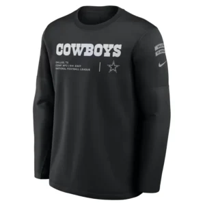 Areena Design <p>Show your team pride in the Black Fleece Cowboys 2026 Salute to Service Crewneck Sweatshirt with comfortable everyday style, versatile layering, and a confident fan-</p> Cowboys 2026 Salute to Service Black Fleece Crewneck Sweatshirt