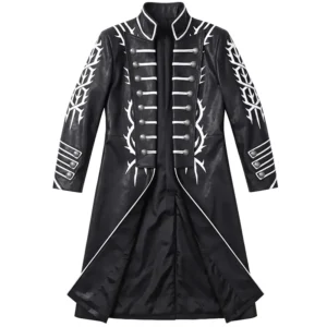 DMC 5 Vergil Trench Leather Coat