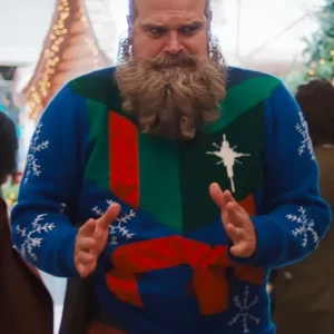 Areena Design David Harbour Violent Night 2 Christmas Sweater