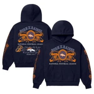Denver Broncos Born x Raised Crest Hoodie