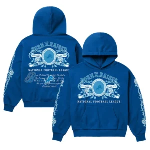 Detroit Lions Born x Raised Crest Hoodie