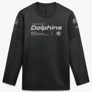 Dolphins 2026 Salute to Service Crewneck Sweatshirt