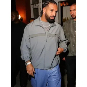 Areena Design <p>Shop the <strong>Drake New York City Prada Mohair Jacket</strong>, crafted from premium wool fabric in a stylish grey color. This jacket offers a comfortable fit, durable construction, and a standout look for casual wear, streetwear, fan outfits, and everyday styling.</p><ul><li><strong>Material:</strong> Wool</li><li><strong>Color:</strong> Grey</li><li><strong>Style:</strong> Comfortable, versatile, and easy to layer</li></ul> Men's Drake New York City Prada Mohair Jacket