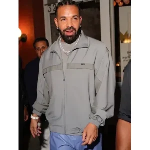 Areena Design <p>Shop the <strong>Drake New York City Prada Mohair Jacket</strong>, crafted from premium wool fabric in a stylish grey color. This jacket offers a comfortable fit, durable construction, and a standout look for casual wear, streetwear, fan outfits, and everyday styling.</p><ul><li><strong>Material:</strong> Wool</li><li><strong>Color:</strong> Grey</li><li><strong>Style:</strong> Comfortable, versatile, and easy to layer</li></ul> Men's Drake New York City Prada Mohair Jacket
