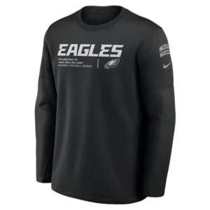 Areena Design <p>Show your team pride in the Black Fleece Eagles 2026 Salute to Service Crewneck Sweatshirt with comfortable everyday style, versatile layering, and a confident fan-f</p> Eagles 2026 Salute to Service Black Fleece Crewneck Sweatshirt