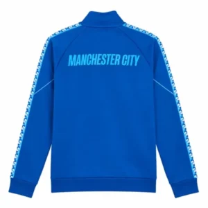 Areena Design <p>Shop the <strong>Erling Haaland Manchester City Blue Jacket</strong>, crafted from premium fleece fabric in a stylish blue color. This jacket offers a comfortable fit, durable construction, and a standout look for casual wear, streetwear, fan outfits, and everyday styling.</p><ul><li><strong>Material:</strong> Fleece</li><li><strong>Color:</strong> Blue</li><li><strong>Style:</strong> Comfortable, versatile, and easy to layer</li></ul> Men's Erling Haaland Manchester City Blue Jacket