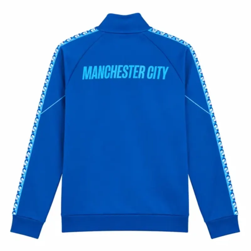 Erling Haaland Manchester City Blue Jacket Men's Erling Haaland Manchester City Blue Jacket