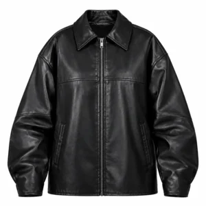 Hailey Bieber Coachella Black Bomber Jacket