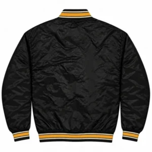 Areena Design <p>Shop the <strong>Houston Astros Black and Gold Varsity Jacket</strong>, crafted from premium satin fabric in a stylish black color. This jacket offers a comfortable fit, durable construction, and a standout look for casual wear, streetwear, fan outfits, and everyday styling.</p><ul><li><strong>Material:</strong> Satin</li><li><strong>Color:</strong> Black</li><li><strong>Style:</strong> Comfortable, versatile, and easy to layer</li></ul> Men's Houston Astros Black and Gold Varsity Jacket