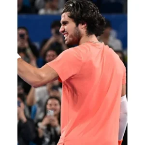 Areena Design <p>Shop the Japan Open Carlos Alcaraz Orange T-Shirt in Orange Cotton. Stylish, comfortable, and made for everyday wear.</p> Japan Open Carlos Alcaraz Orange T-Shirt <p>Shop the Japan Open Carlos Alcaraz Orange T-Shirt in Orange Cotton. Stylish, comfortable, and made for everyday wear.</p>