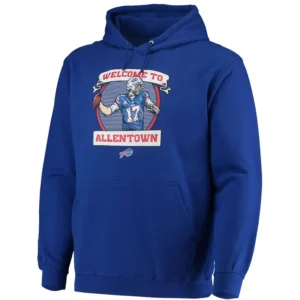 Areena Design <p>Shop the Josh Allen Buffalo Bills 2026 Welcome to Allentown Hood in Royal Fleece. Stylish, comfortable, and made for everyday wear.</p> Josh Allen Buffalo Bills 2026 Welcome to Allentown Hoodie <p>Shop the Josh Allen Buffalo Bills 2026 Welcome to Allentown Hood in Royal Fleece. Stylish, comfortable, and made for everyday wear.</p>