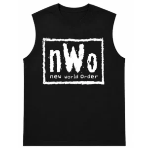 Justin Bieber nWo WWE Wrestling Black T-Shirt