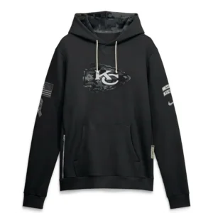 Kansas City Chiefs Salute to Service Black Hoodie