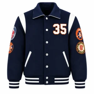 Kate Upton Detroit Tigers Blue Jacket