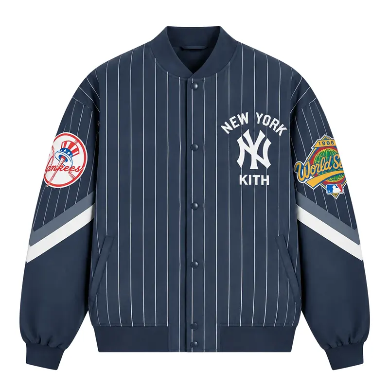 Kith x New York Cupro Ferris Jacket 1 Kith x New York Cupro Ferris Jacket <p>Make a strong streetwear statement with the <strong>Kith x New York Cupro Ferris Jacket</strong>. This jacket brings a modern collaboration-inspired aesthetic to everyday outfits and is a standout option for collectors, layering, and contemporary casual styling.</p>