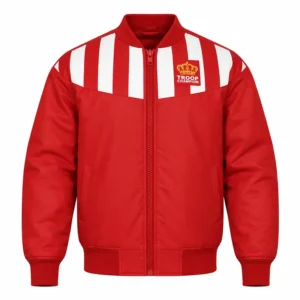 LL Cool J Troop Red Bomber Jacket