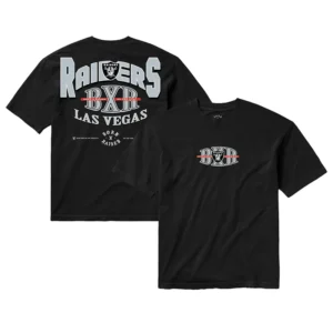 Las Vegas Raiders Born x Raised Unisex Block Letter T-Shirt