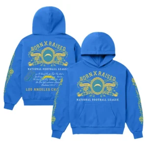 Los Angeles Chargers Born x Raised Crest Hoodie