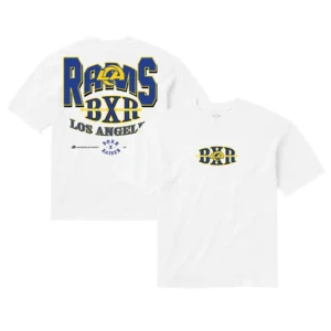 Los Angeles Rams Born x Raised Unisex Block Letter T-Shirt