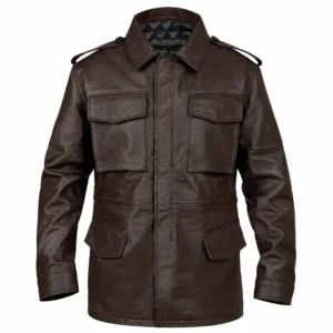 M65 Brown Field Leather Jacket