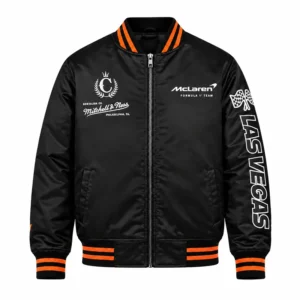 McLaren F1 Team Black Bomber Jacket