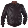 Areena Design <p>Shop the Halloween Haunted Castle Leather Jacket in Orange Leather, made for comfortable everyday wear, easy layering, game days, travel, weekends, gifting, Mens Air Force A-2 RAAF Flight Dark Brown Leather Jacket
