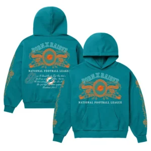 Miami Dolphins Born x Raised Crest Hoodie