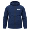 Areena Design <p>Shop the The Irregular at Magic High School Leather Coat in White Leather , made for comfortable everyday wear, easy layering, game days, travel, weekends, g Mike Macdonald 2026 Seattle Seahawks Navy Blue Jacket