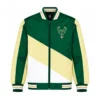 Areena Design <p>Shop the <strong>Houston Astros Black and Gold Varsity Jacket</strong>, crafted from premium satin fabric in a stylish black color. This jacket offers a comfortable fit, durable construction, and a standout look for casual wear, streetwear, fan outfits, and everyday styling.</p><ul><li><strong>Material:</strong> Satin</li><li><strong>Color:</strong> Black</li><li><strong>Style:</strong> Comfortable, versatile, and easy to layer</li></ul> Milwaukee Bucks Hunter Green Varsity Jacket