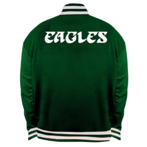 Areena Design <p>Shop the Mitchell & Ness Philadelphia Eagles Reversible Jacket in Green Satin, made for comfortable everyday wear, easy layering, game days, travel, weekends Mitchell & Ness Philadelphia Eagles Reversible Jacket