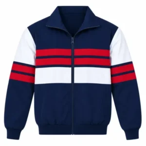 Mr. Irrelevant David Corenswet Blue Track Jacket