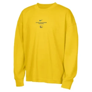 Areena Design <p>Show your team pride in this Yellow Fleece T-shirt. Soft, versatile, and easy to style, it brings comfortable team spirit to game days, casual weekends, travel, and everyday layering with a polished athletic finish.</p> NBA x Nike Golden State Warriors Gold 2026 Standard Issue Practice Long Sleeve T-Shirt <p>Show your team pride in this Yellow Fleece T-shirt. Soft, versatile, and easy to style, it brings comfortable team spirit to game days, casual weekends, travel, and everyday layering with a polished athletic finish.</p>