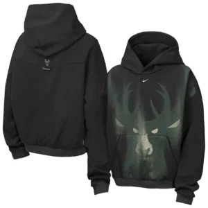 NBA x Nike Milwaukee Bucks 2026 Standard Issue Practice Hoodie