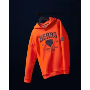 Areena Design <p>Show your team pride in the Orange Fleece NFL Chicago Bears LTD. TerraBlend Hoodie with comfortable everyday style, versatile layering, and a confident fan-focused f</p> NFL Chicago Bears LTD. TerraBlend Orange Hoodie