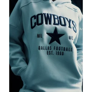 Areena Design <p>Show your team pride in the Grey Fleece NFL Dallas Cowboys LTD. TerraBlend Hoodie with comfortable everyday style, versatile layering, and a confident fan-focused fi</p> NFL Dallas Cowboys LTD. TerraBlend Fleece Hoodie