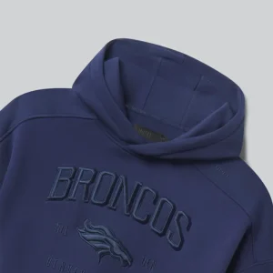 Areena Design <p>Show your team pride in the Navy Fleece NFL Denver Broncos LTD. TerraBlend Navy Hoodie with comfortable everyday style, versatile layering, and a confident fan-focus</p> Men's NFL Denver Broncos LTD. TerraBlend Navy Hoodie