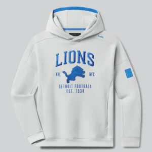 NFL Detroit Lions LTD. TerraBlend Gray Hoodie