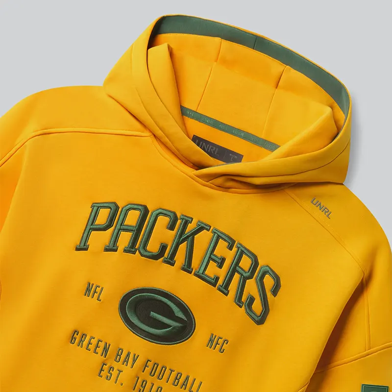 NFL Green Bay Packers LTD. TerraBlend Yellow Hoodie 3 NFL Green Bay Packers LTD. TerraBlend Yellow Hoodie <p>Shop the NFL Green Bay Packers LTD. TerraBlend Yellow Hoodie, a standout hoodie for fans of modern sportswear and streetwear style. Featuring a recognizable branded look, this piece is ideal for casual outfits, game-day layering, and everyday wear. Add the NFL Green Bay Packers LTD. TerraBlend Yellow Hoodie to your wardrobe for a bold, versatile statement.</p>