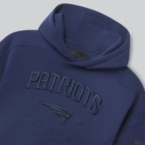 Areena Design <p>Show your team pride in the Navy Fleece NFL New England Patriots LTD. TerraBlend Navy Hoodie with comfortable everyday style, versatile layering, and a confident fan</p> Men's UNRL x NFL New England Patriots LTD. TerraBlend Navy Hoodie