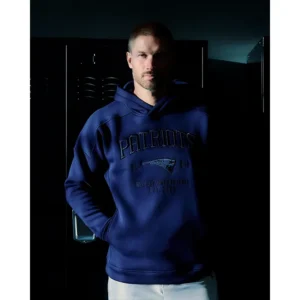 Areena Design <p>Show your team pride in the Navy Fleece NFL New England Patriots LTD. TerraBlend Navy Hoodie with comfortable everyday style, versatile layering, and a confident fan</p> UNRL x NFL New England Patriots LTD. TerraBlend Navy Hoodie